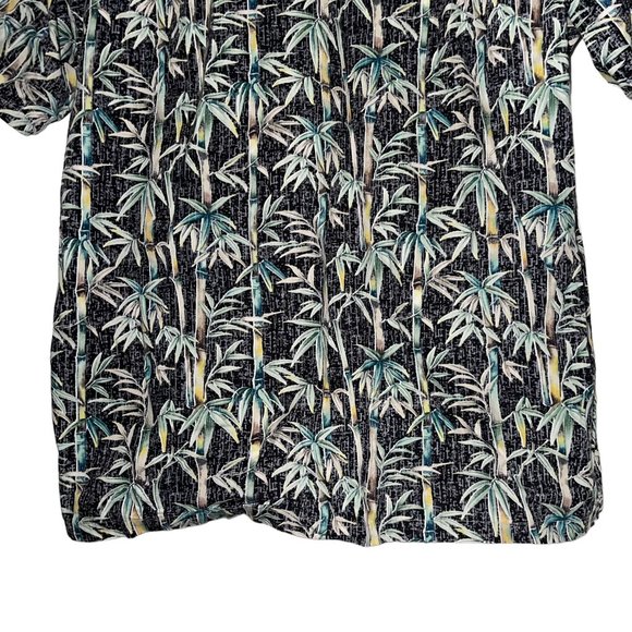 RJC Hawaiian Shirt Mens 2XL Bamboo Aloha Tribal Hawaiian Vacation Beach Colorful - Picture 8 of 10